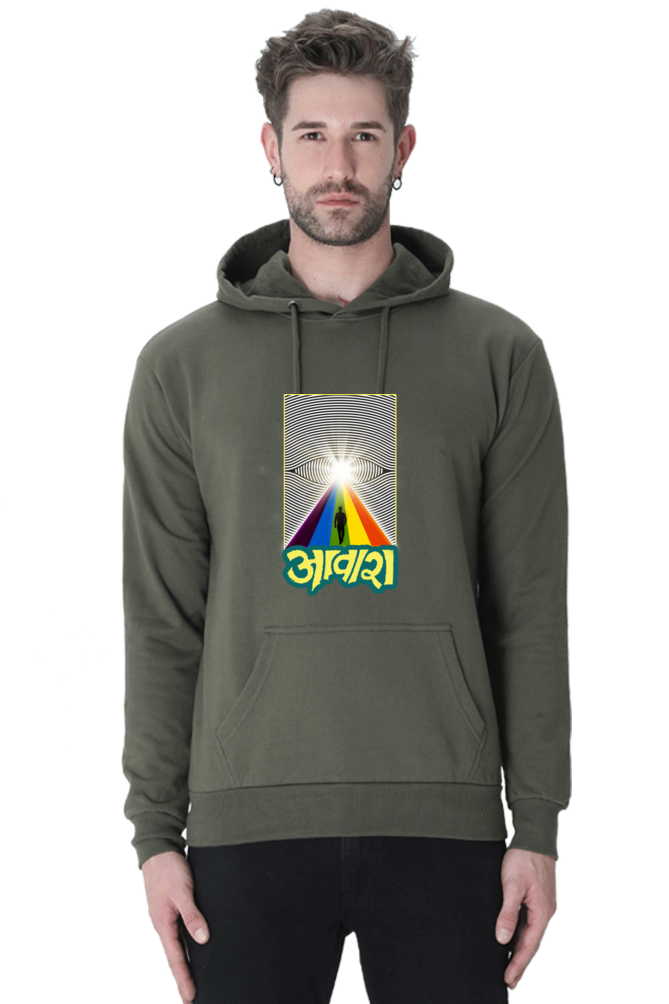 Aawara Olive Green Unisex Hoodie