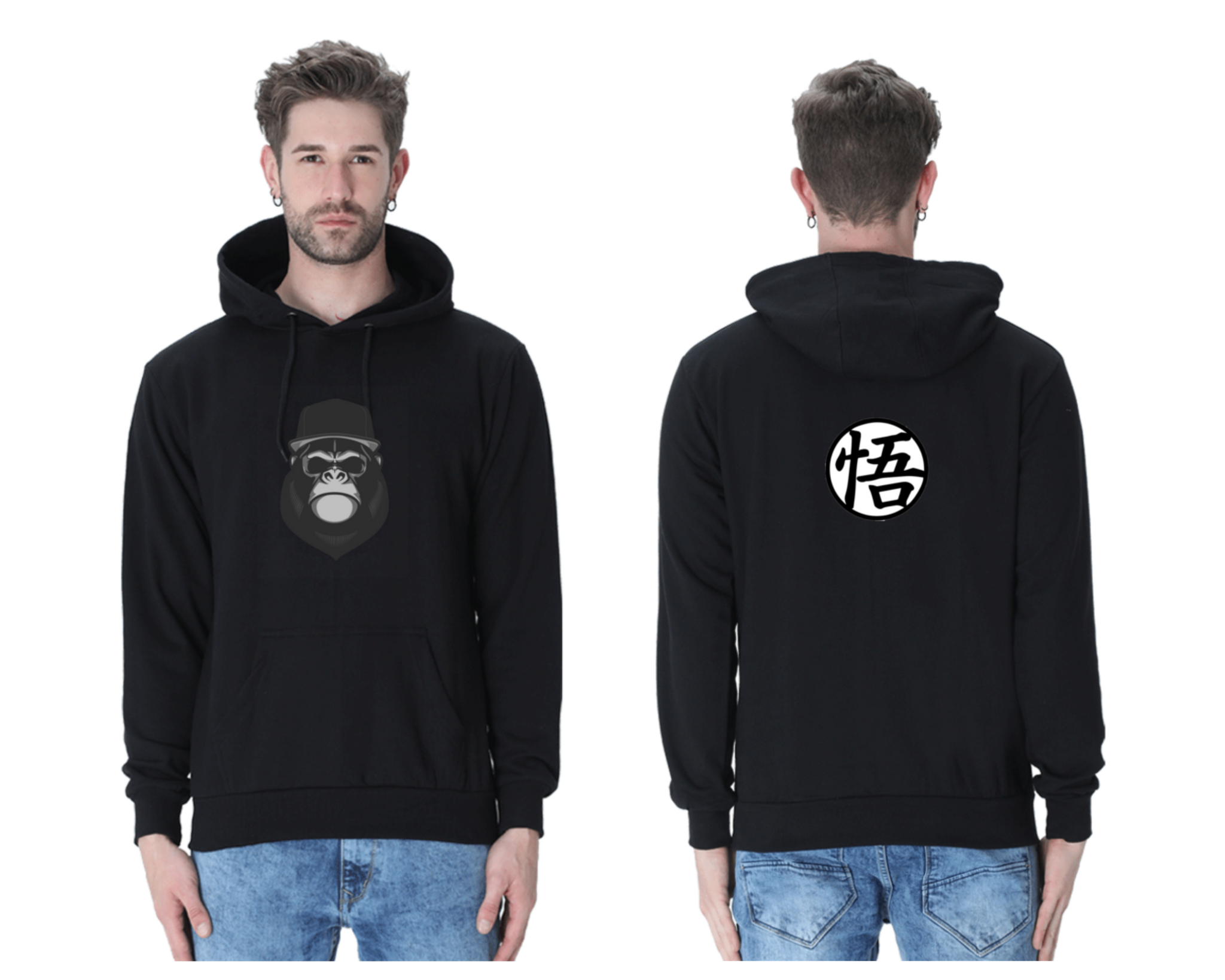 ApeThroat AH Black Unisex Hoodie