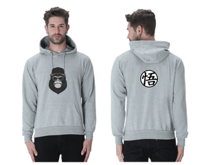 ApeThroat AH Grey Melange Unisex Hoodie