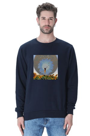 Faith & Hope Navy Blue Unisex Sweatshirt