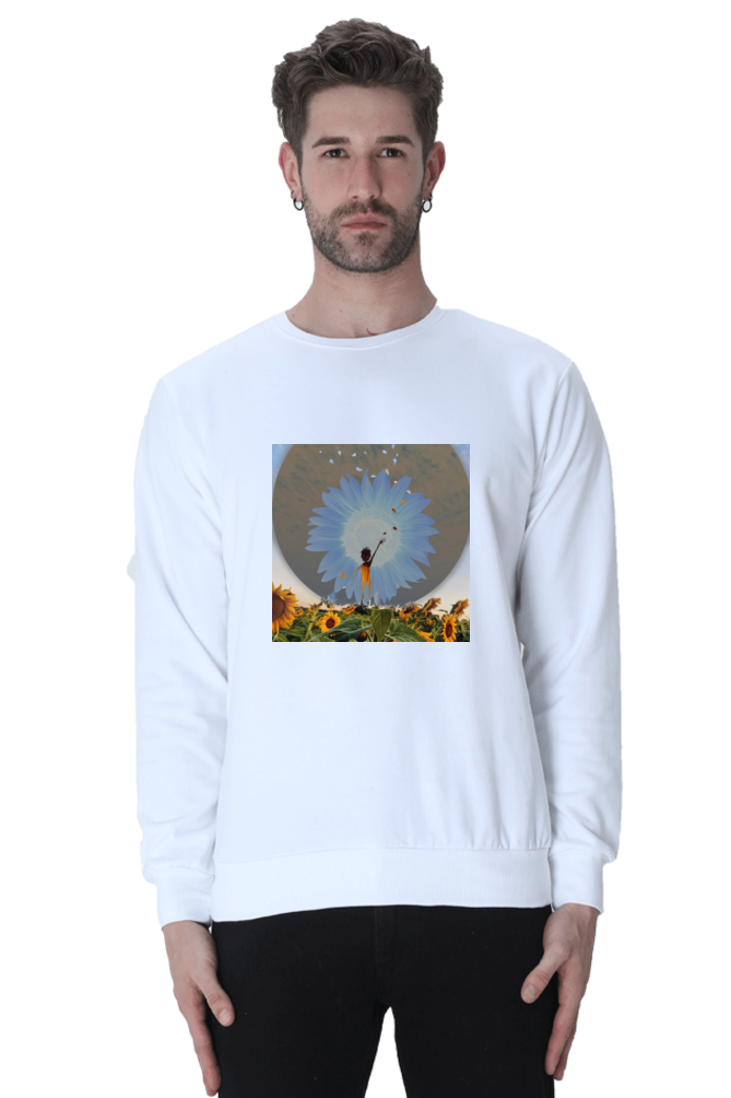 Faith & Hope White Unisex Sweatshirt